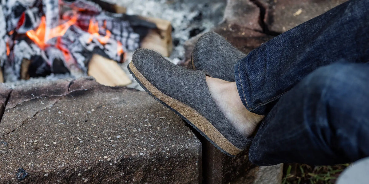 Men's Wool Clogs