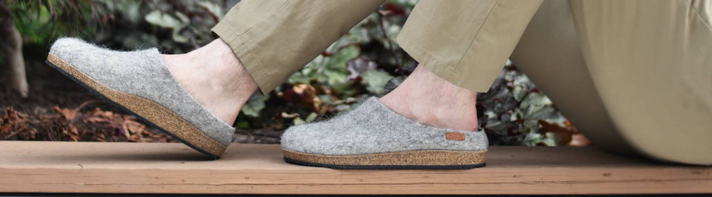 Mens wool clogs online