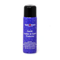 A can of Apple Leather and Suede Protectant Spray stands upright against a white background. This premium protector features safety warnings on the label and is designed as a rain and stain repellent to help keep your favorite items looking their best.