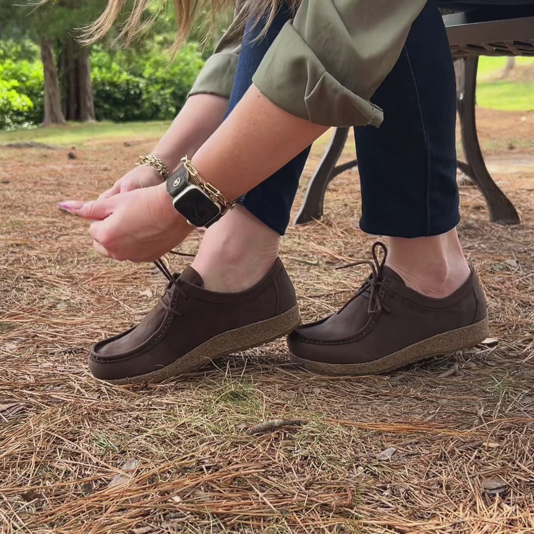 靴 st-market Az Women's Mainz Leather Moc Shoe – Stegmann Clogs